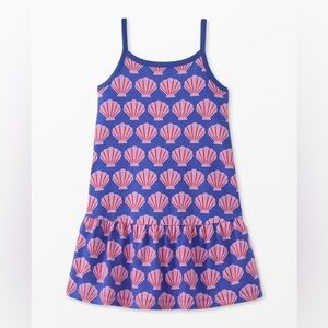 Hanna Andersson Pink Shells tank top dress